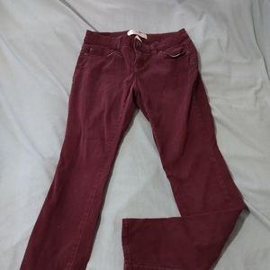 Size 5 maroon jeans
